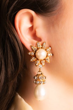 Chanel earrings by Karl Lagerfeld circa 1985-1990