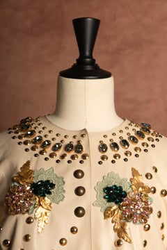 Dolce & Gabbana leather jacket by Domenico Dolce and Stefano Gabbana circa 2014