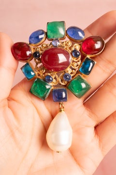 Chanel brooch by coco Chanel circa 1960