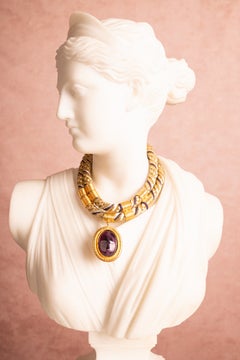 Chanel-Halskette „Haute Couture“ von Karl Lagerfeld, um 1985