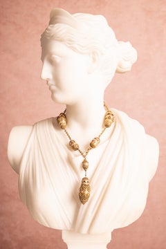 Chanel necklace Haute Couture by Coco Chanel circa 1960