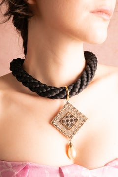 Valentino Haute Couture necklace by Valentino Garavani, Winter 1983