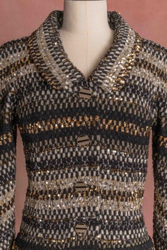 Chanel jacket by Karl LAgerfeld Metiers d'Art 2019 Paris-New York