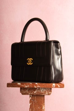 Chanel bag 'Mademoiselle Kelly' by Karl Lagerfeld circa 1994-1996