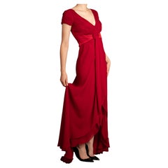 Valentino red dress by Valentino Garavani circa 2000