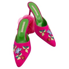 Mules ricamate da Renaud Pellegrino