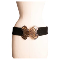 Saint Laurent belt 'butterfly' Haute Couture by Yves Saint Laurent Winter 1970
