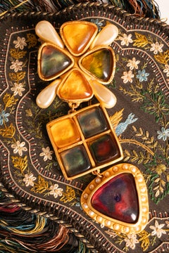 Spilla Chanel “Nouveau Rappeur” di Karl Lagerfeld, inverno 1991