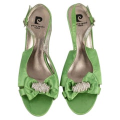 Pierre Cardin satin pumps