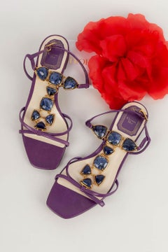 Dior leather sandals