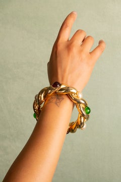 Chanel "Golden Cords" bracelet by Karl Lagerfeld, Summer 1990
