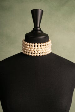 Chanel-Halskette von Karl Lagerfeld, Winter 1990