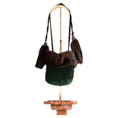 Bolsa con cordón «Canovas» de Isabel Canovas, de alrededor de 1980
