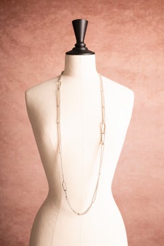 Collar «Twist Anchor Chain» de Hermès, diseñado por Pierre Hardy, hacia 2010