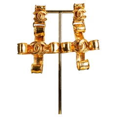Chanel earrings by Karl Lagerfeld Spring 1994