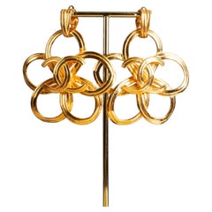Chanel earrings by Karl Lagerfeld Spring 1996