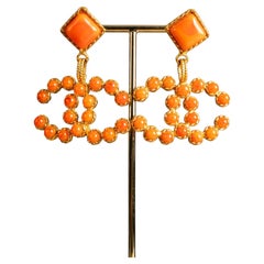 Chanel earrings by Karl Lagerfeld Spring 1992