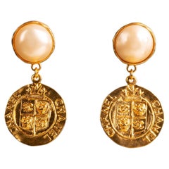 Chanel-Ohrringe von Karl Lagerfeld, um 1988