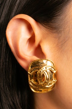 Chanel earrings by Karl Lagerfeld Spring 1994