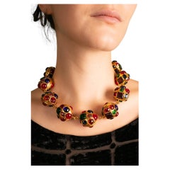 Chanel choker necklace by Karl Lagerfeld Winter 1991