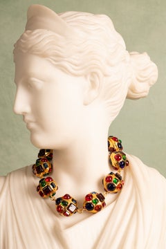 Chanel choker necklace by Karl Lagerfeld Winter 1991