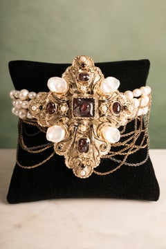 Chanel "Paris-Edinburgh" bracelet by Karl Lagerfeld, Métiers d'Art 2013