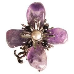 Chanel brooch 'Cristaux' by Karl Lagerfeld Fall 2012