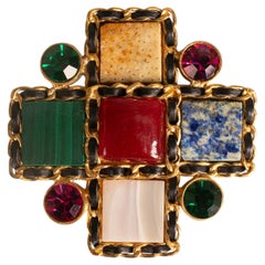 Chanel brooch 'Melange des genres' by Karl Lagerfeld Fall 1995