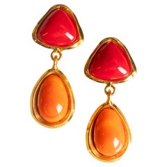 Chanel earrings 'Les dessous à la mode' by Karl Lagerfeld Spring 1993