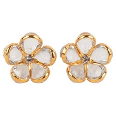 Augustine flower earrings