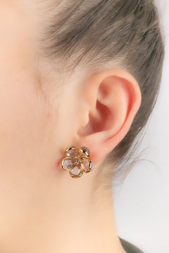 Augustine flower earrings