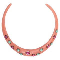 Isaky pink necklace