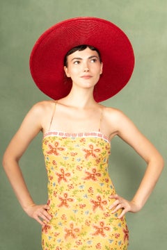 Saint Laurent hat by Yves Saint Laurent circa 1995