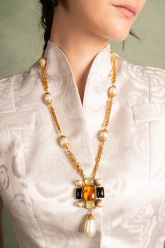 Chanel necklace by Karl Lagerfeld circa 1985