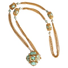 Chanel necklace by Gabrielle Chanel Haute Couture circa 1950-1960
