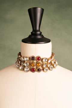 Chanel necklace by Karl Lagerfeld Haute Couture 1989