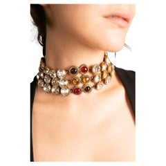 Chanel necklace by Karl Lagerfeld Haute Couture 1989