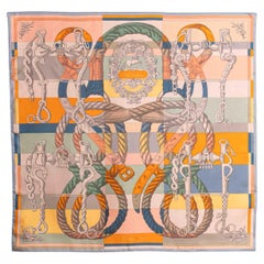 Hermes foulard/scarf 'Della Cavalleria' by Virginie Jamin 2020