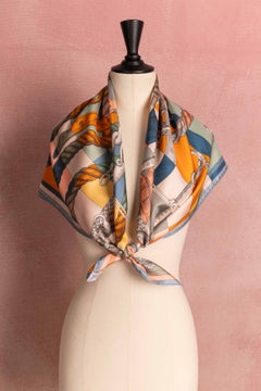 Hermes foulard/scarf 'Della Cavalleria' by Virginie Jamin 2020