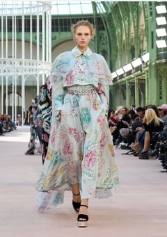 Chanel silk scarf Spring 2025