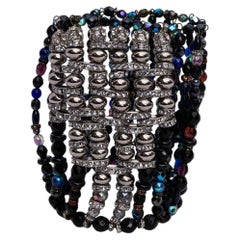 Jean-Louis Scherrer Runway pair of bracelets (Attributed to)