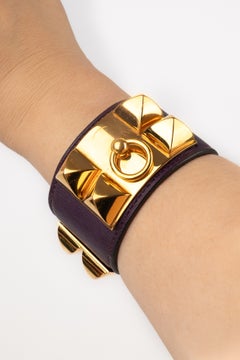 Hermès 'dog collar' bracelet