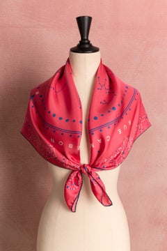 Chanel silk scarf by Virginie Viard circa 2022-2024