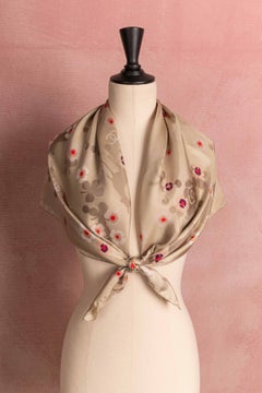 Chanel silk foulard by Virginie Viard circa 2020-2024