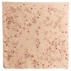 Chanel silk foulard by Virginie Viard circa 2020-2024