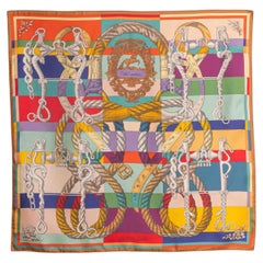 Hermes foulard / scarf 'Della Cavalleria' by Virginie Jamin 2020