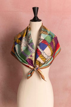 Hermes foulard / scarf 'Della Cavalleria' by Virginie Jamin 2020