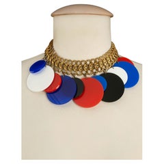 Yves Saint Laurent charms necklace by Yves Saint Laurent Spring-Summer 1980