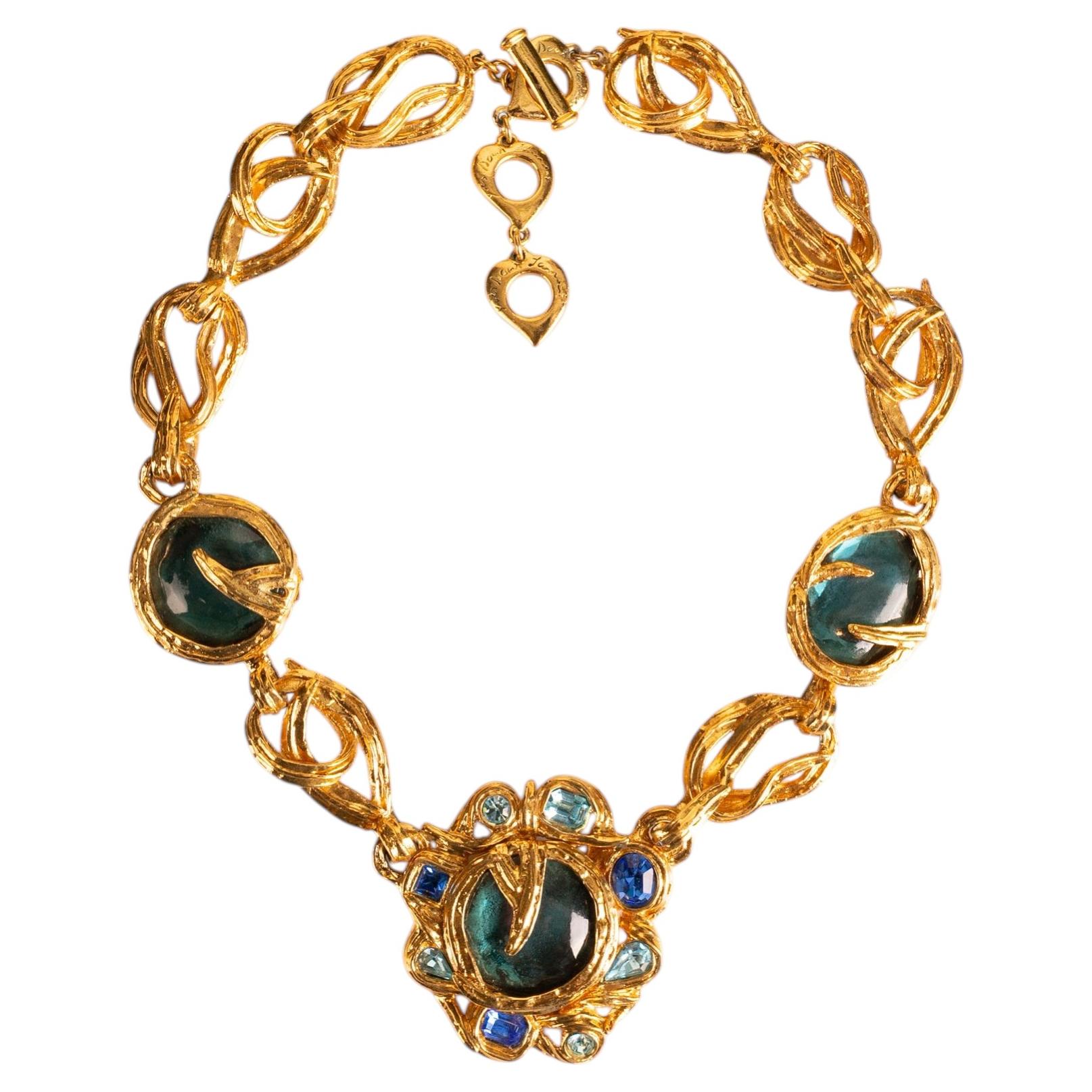Collana Saint Laurent di Yves Saint Laurent, intorno al 1990