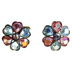 Saint Laurent earrings by Yves Saint Laurent circa 1980